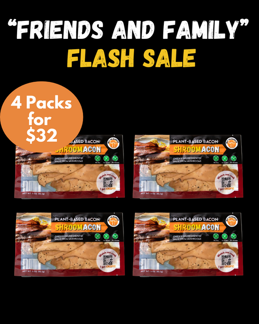 SHROOMACON - 4 Packs - "Friends And Family" FLASH SALE